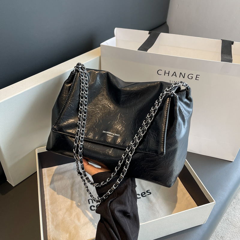 Luxury Quilted Bags - Fashion Oft Leather Large Capacity Tote