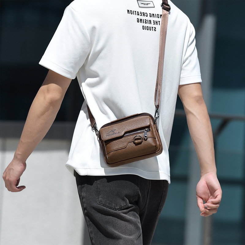 Luxury Bags For Men Brands - Luxury Kangaroo Brand Messenger Bags Men