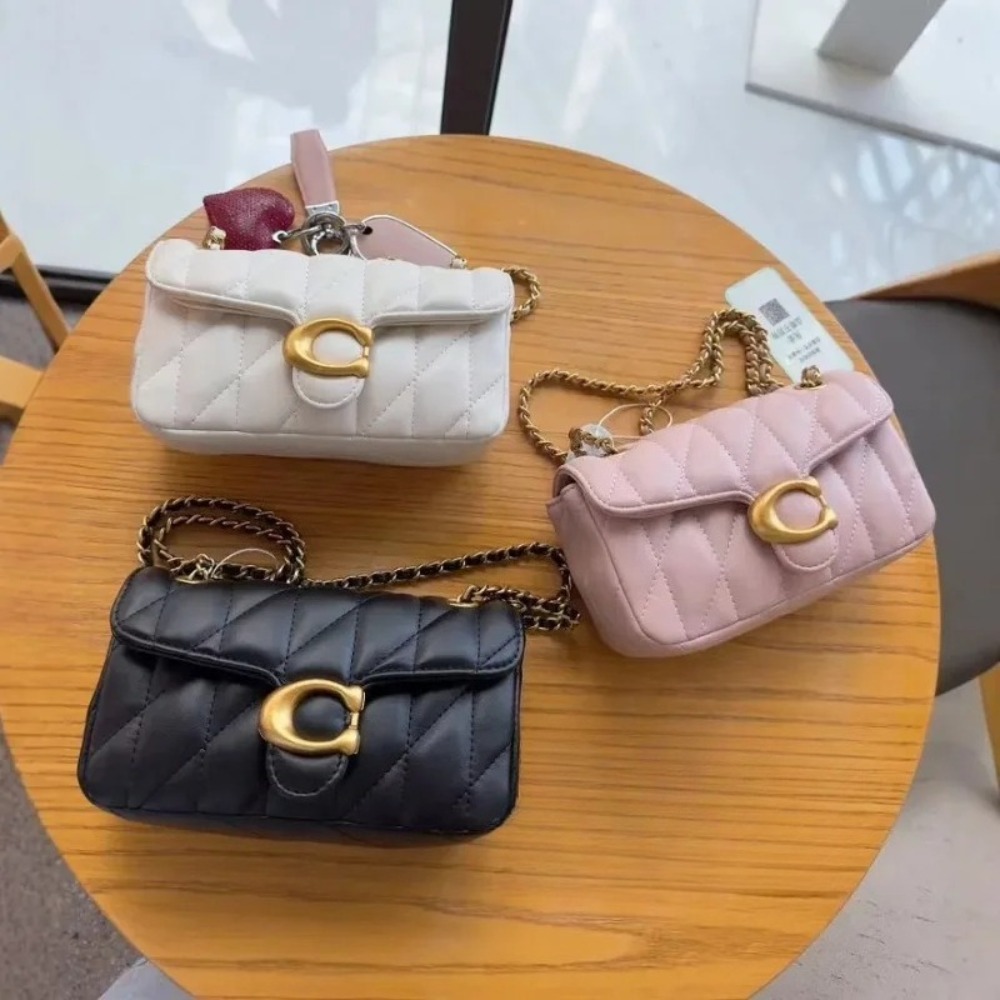 Luxury Quilted Bags - Premium Leather Wallet with Retro Design