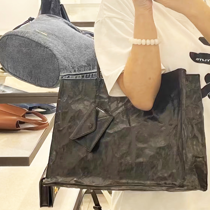 Korean Casual Kraft Paper Tote - đánh giá và giá Luxury Bags Vendor