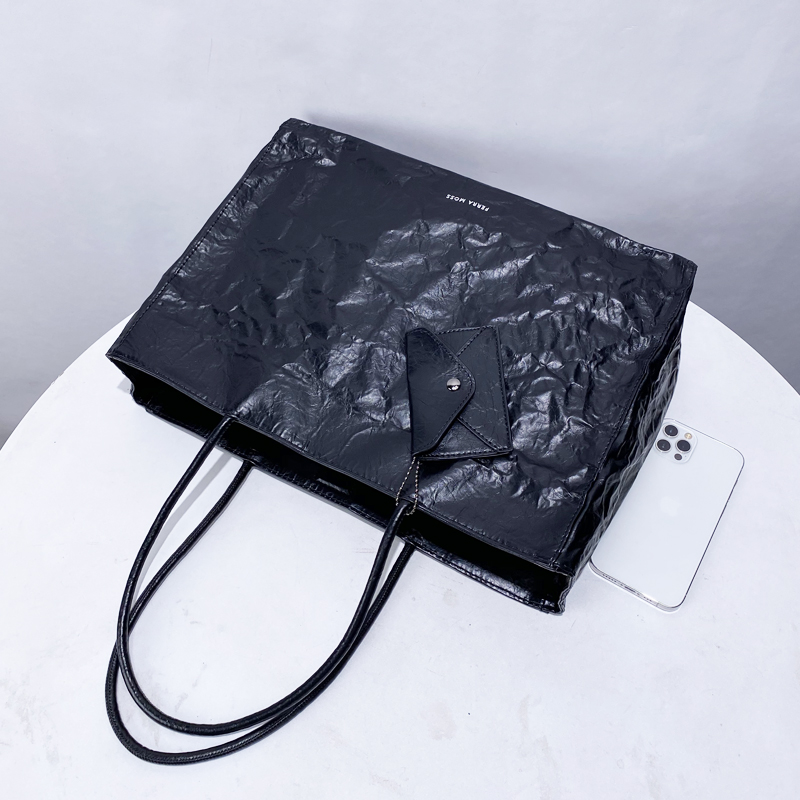 Korean Casual Kraft Paper Tote - đánh giá và giá Luxury Bags Vendor