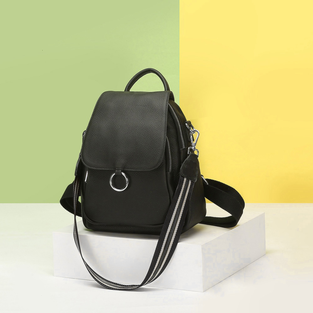 Zency 2022 Mới Thời Trang Nữ B - đánh giá và giá Genuine Leather Backpack