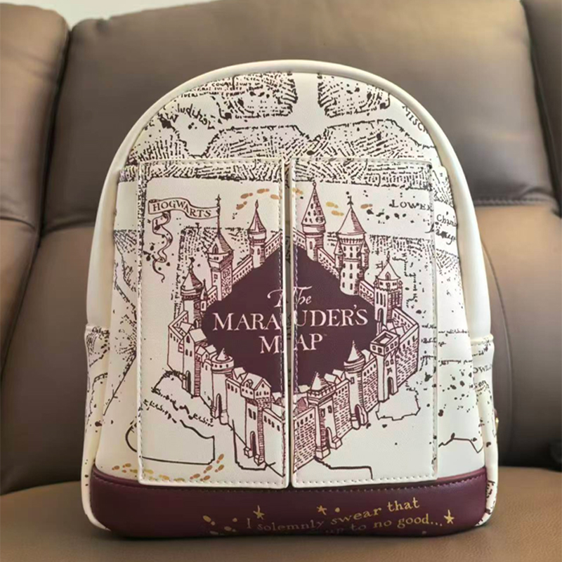 Harry Potter Map Printed Cospl - đánh giá và giá Shoulder Bag Slouchy
