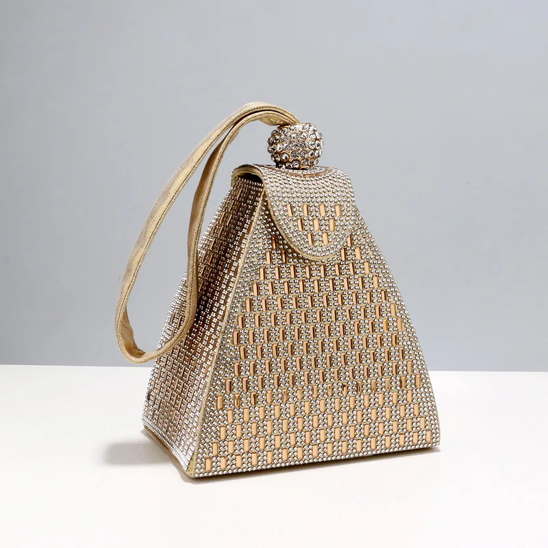 Rhinestones Luxury Evening Bag - đánh giá và giá Luxury Bags Brand Pyramid