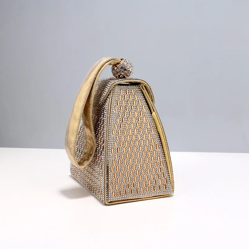 Rhinestones Luxury Evening Bag - đánh giá và giá Luxury Bags Brand Pyramid