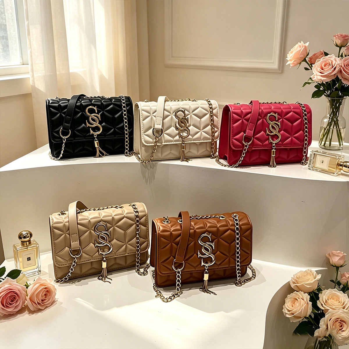 Light Luxury Trend Argyle Quil - đánh giá và giá Luxury Quilted Bags