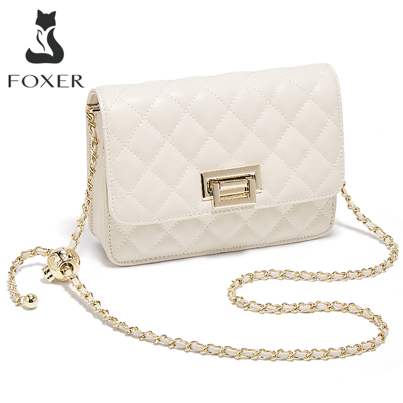 FOXER 2026 Women White Quilted - đánh giá và giá Luxury Quilted Bags