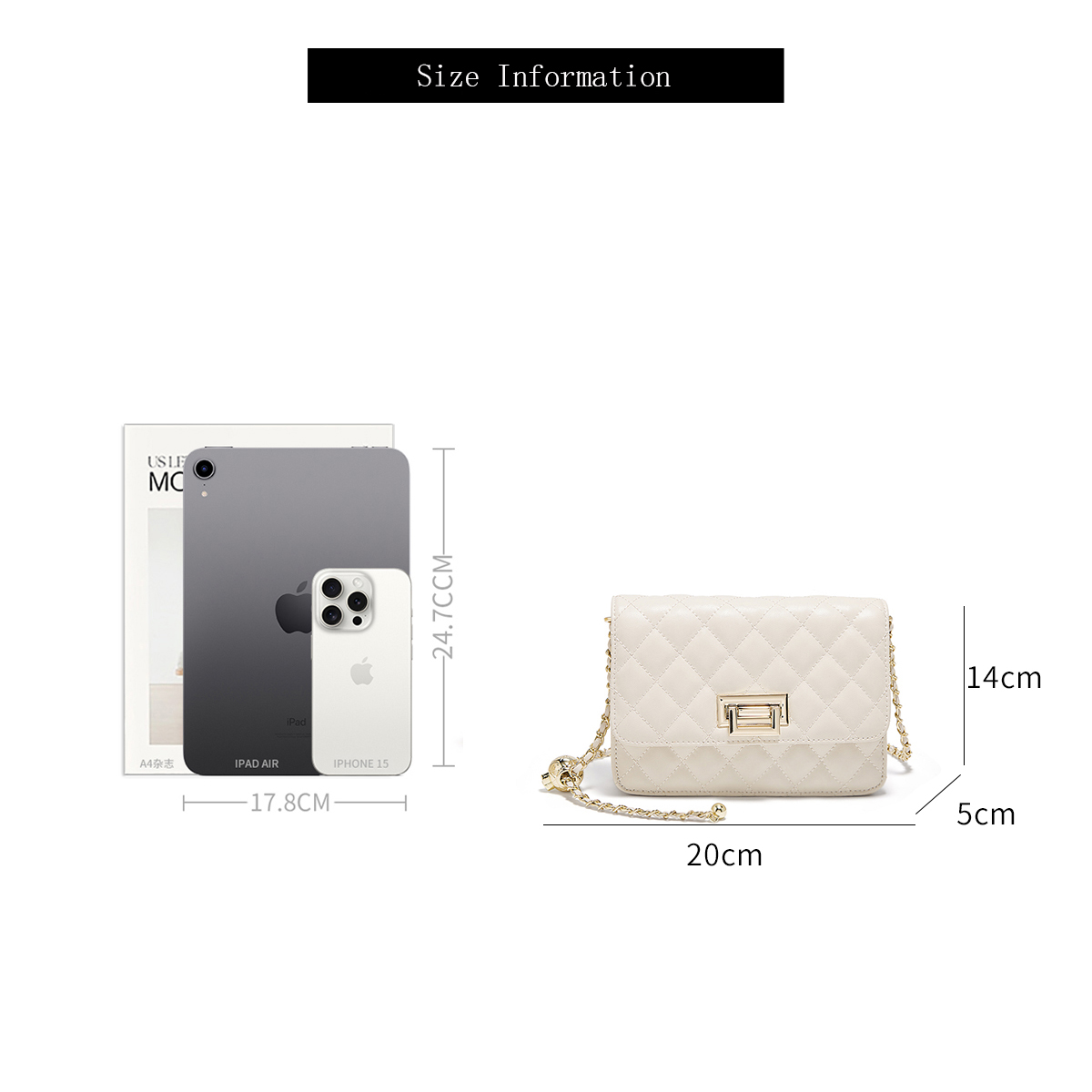 FOXER 2026 Women White Quilted - đánh giá và giá Luxury Quilted Bags
