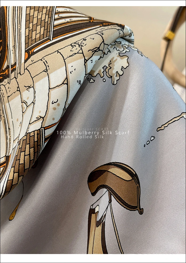 Paris Street 100 Silk Scarf Wo - đánh giá và giá Luxury Bags Paris
