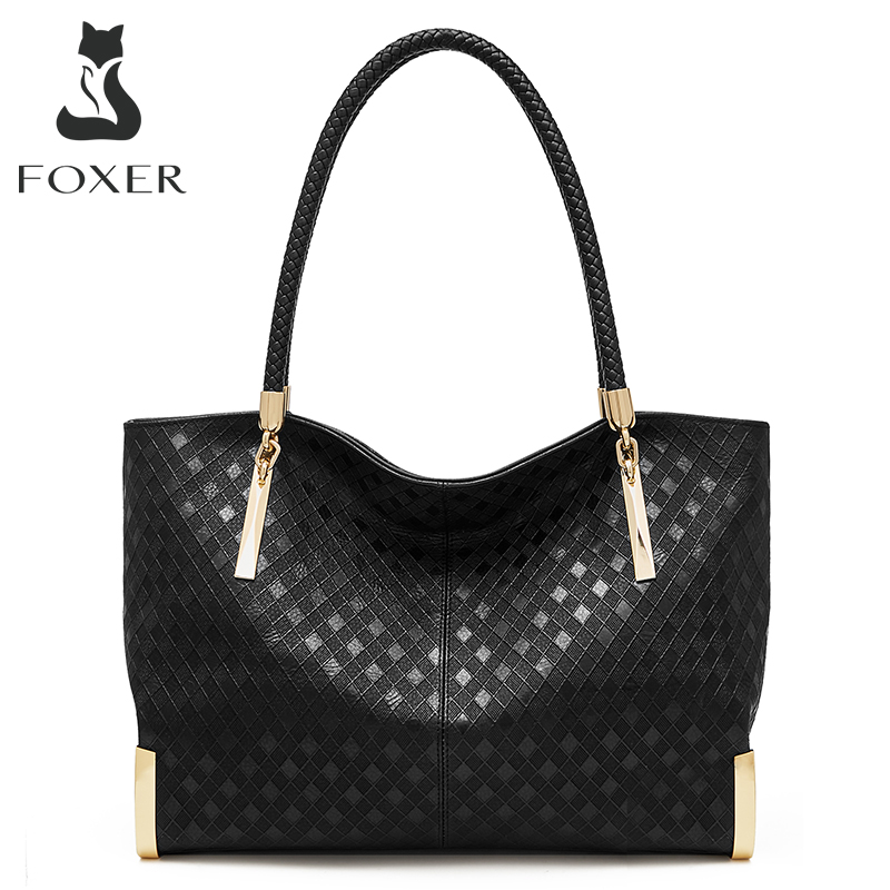 FOXER Genuine Leather Lady's H - đánh giá và giá Luxury Quilted Bags