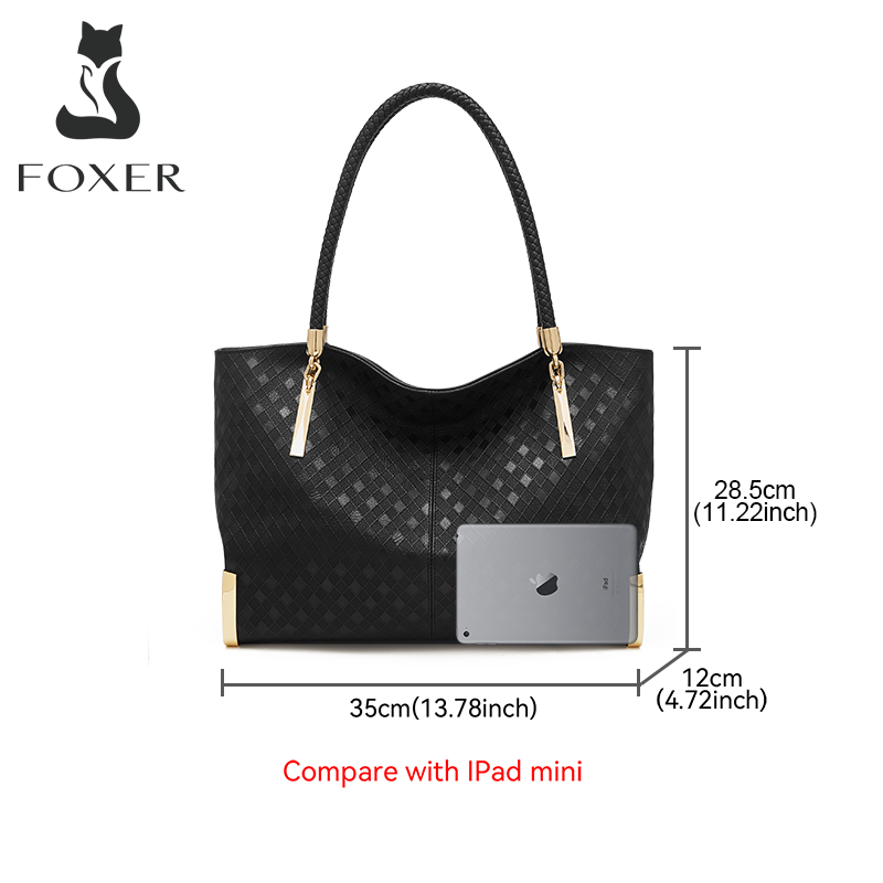 FOXER Genuine Leather Lady's H - đánh giá và giá Luxury Quilted Bags