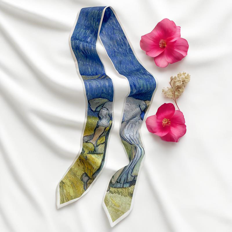 Prints Long Hairband Skinny Ne - đánh giá và giá Luxury Bags Casual