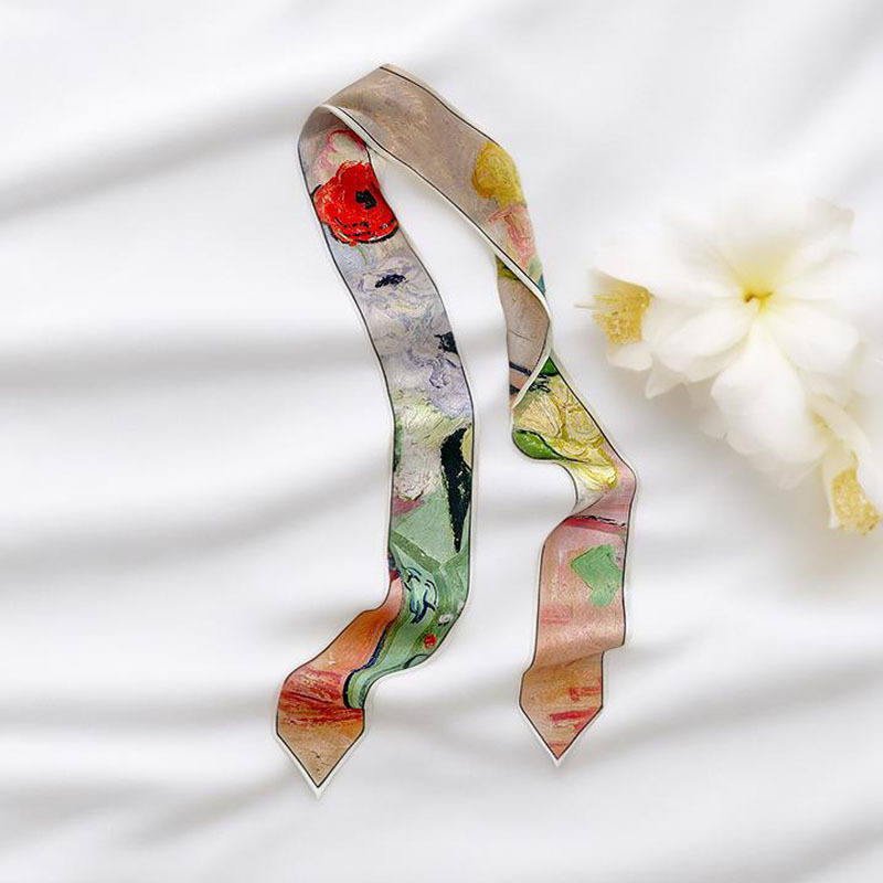 Prints Long Hairband Skinny Ne - đánh giá và giá Luxury Bags Casual