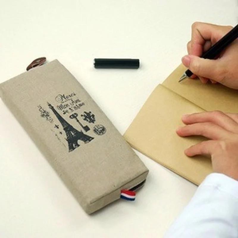 Vintage Retro Linen Pen Bag El - đánh giá và giá Luxury Bags Paris