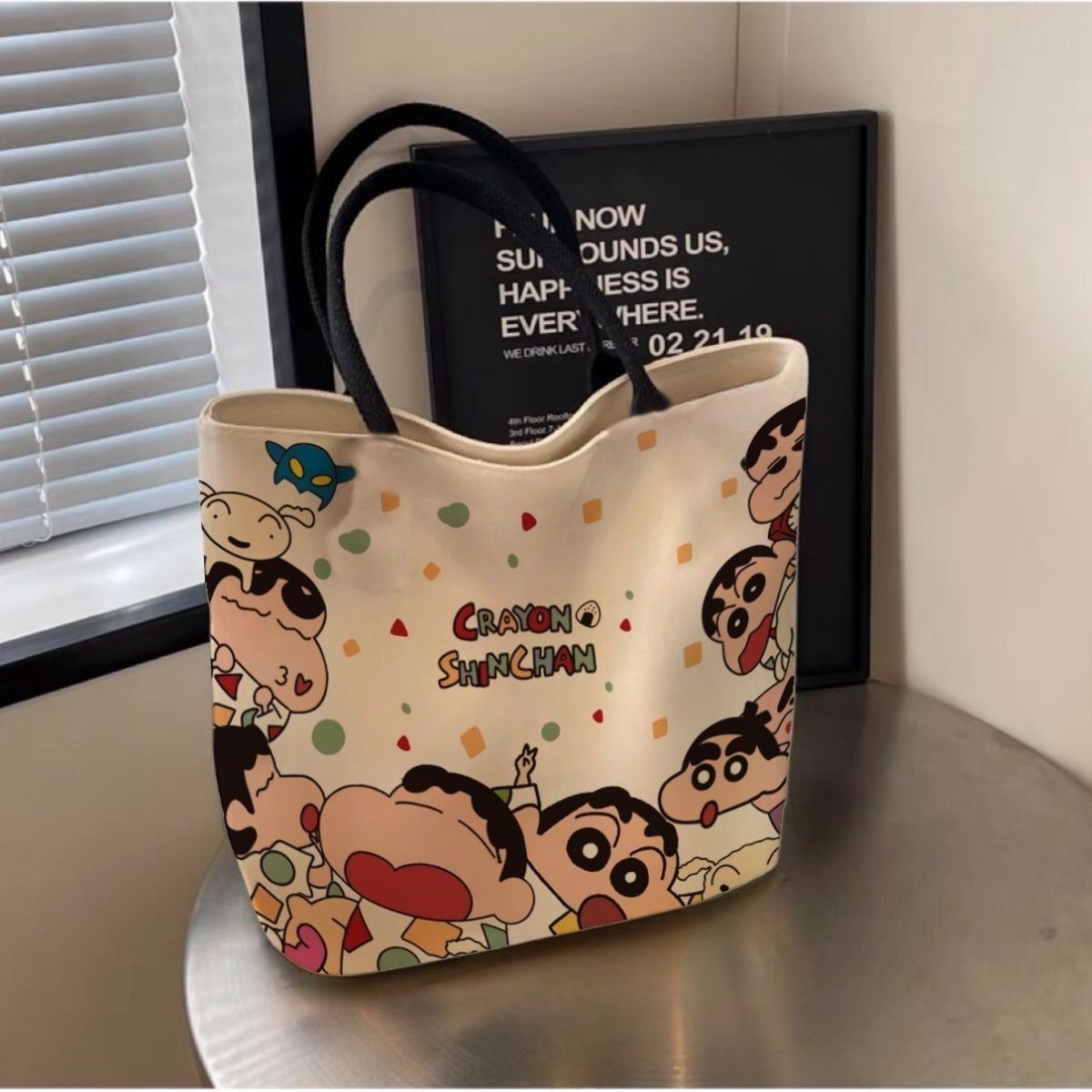 2026 New Crayon Shin-chan Canv - đánh giá và giá Shoulder Bag Slouchy