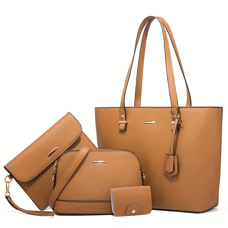 4pcs Fashion Women's Bag Sets  - đánh giá và giá Shoulder Bag Slouchy