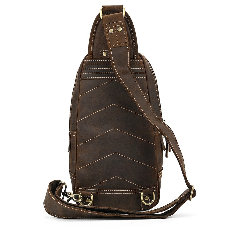 Fashion Design Luxury Men's Sl - đánh giá và giá Genuine Leather Backpack