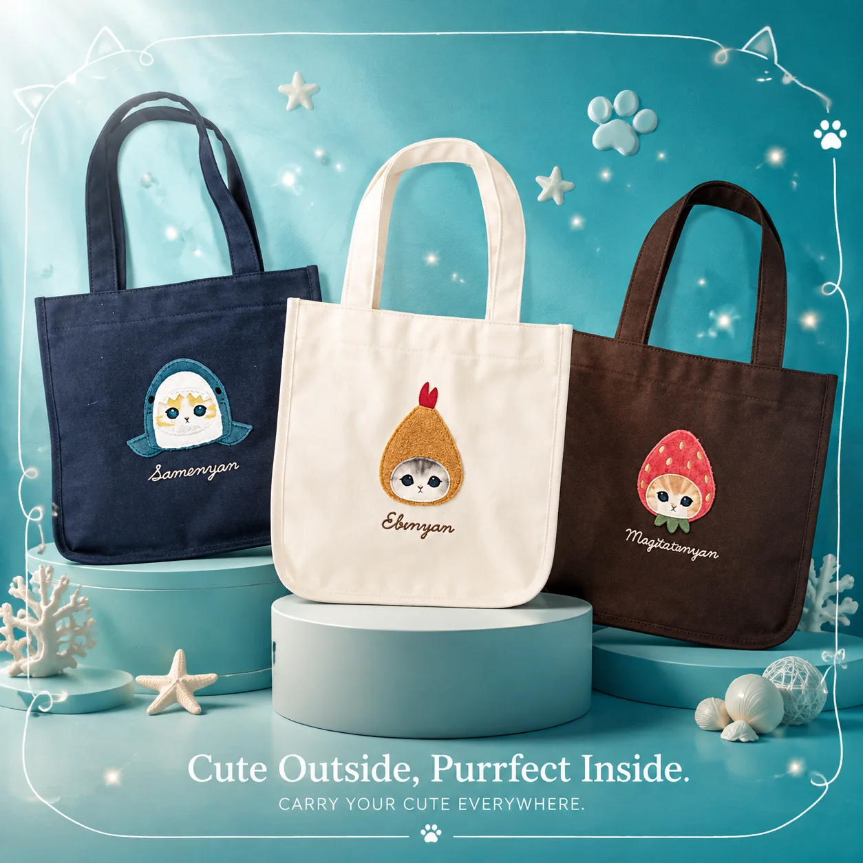 Japanese Mofusand Same Style N - đánh giá và giá Shoulder Bag Slouchy