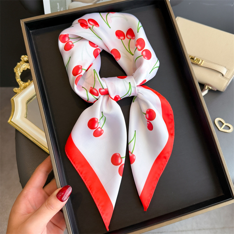 Luxury Square Satin Scarf Wome - đánh giá và giá Luxury Bags Casual