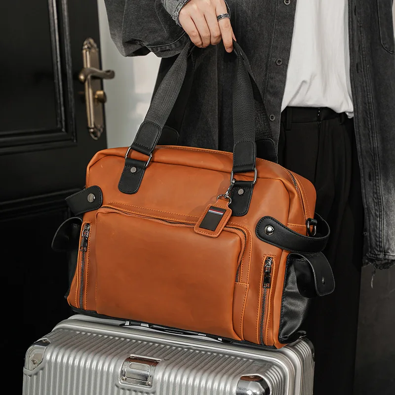 Trendy Men's Shoulder Bag Retr - đánh giá và giá Luxury Bags For Men Brands